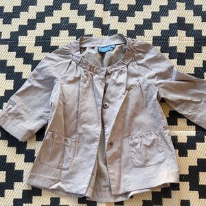 Simply Vera Vera Wang Women’s Sz M Taupe Blazer